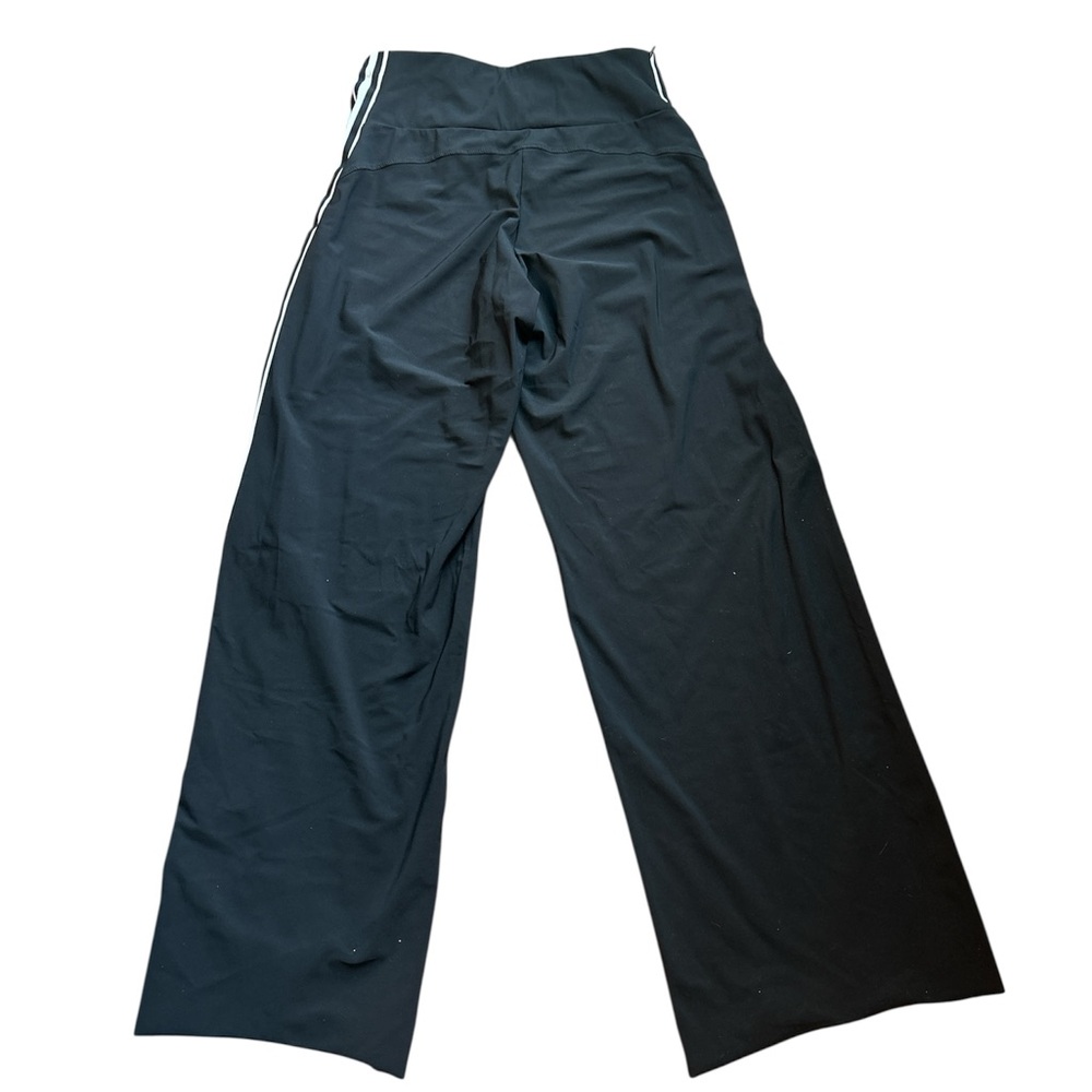 Athleta Meridian Black Stripe Wide Leg Pants size XS - Picture 3 of 6